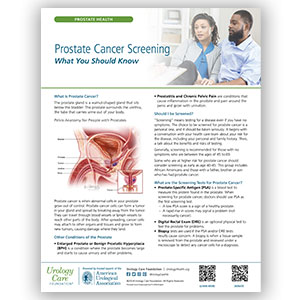 Is Prostate Cancer Screening Right for Me?