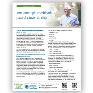 Spanish Combination Immunotherapy for Kidney Cancer Fact Sheet
