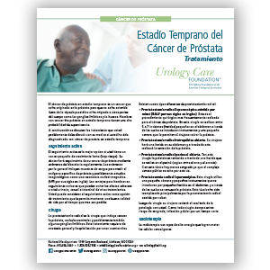 Spanish Early-Stage Prostate Cancer Treatment