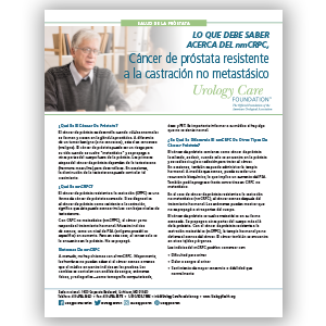 Spanish nmCRPC What You Should Know