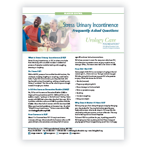Incontinence - Frequently Asked Questions About SUI