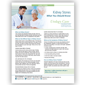 Kidney Stones - What You Should Know