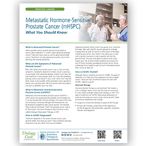 Metastatic Hormone-Sensitive Prostate Cancer