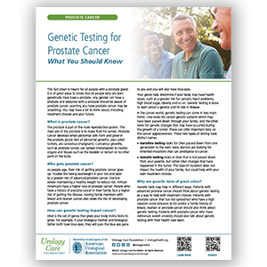 Genetic Testing for Prostate Cancer What You Should Know