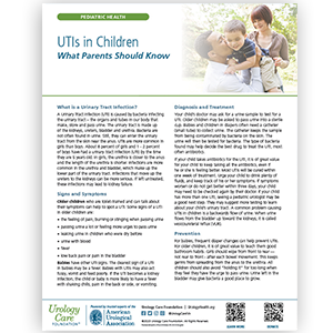 UTIs in Children - What Parents Should Know