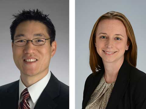 Headshots of Dr. Eugene Lee and Dr. Casey Kowalik
